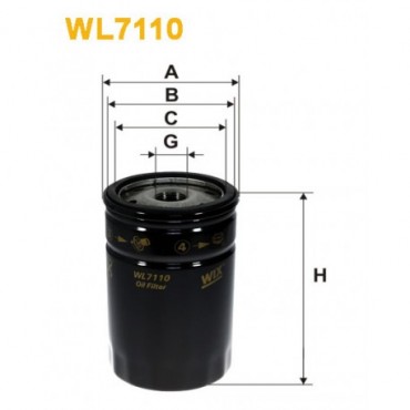 WL7110 Filtro Aceite