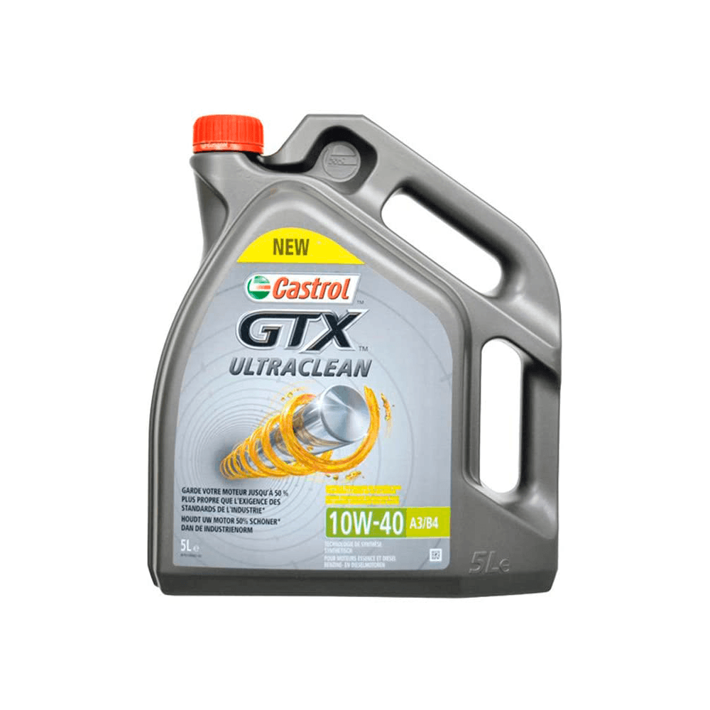 Castrol GTX ULTRACLEAN 10W40 A3/B4 5L - Envío Gratis 24/48H