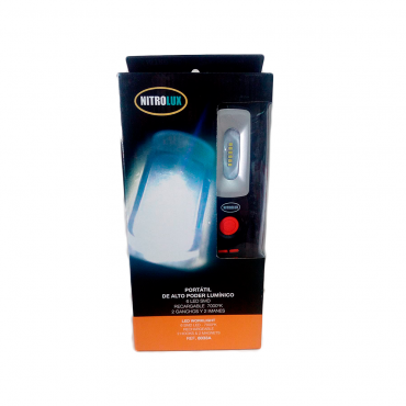 Linterna LED Profesional Recargable Portátil - Nitrolux