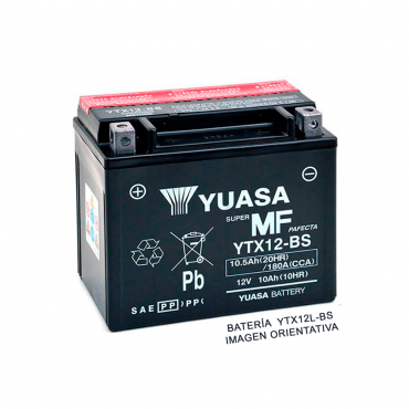 Batería Yuasa YTX12L-BS