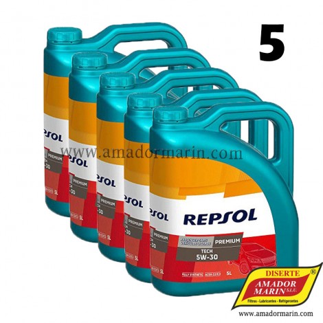 Repsol 5305-PREMIUM - ACEITE REPSOL PREMIUM TECH 5W30