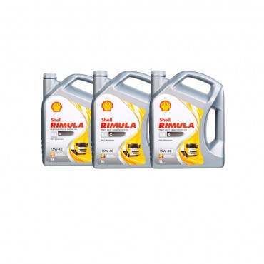 Shell Rimula R4 X 15W40 5l - PACK DE 3