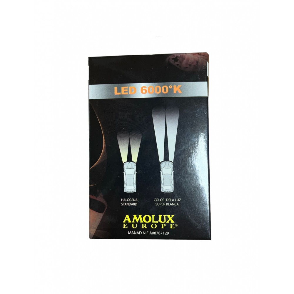 Kit Ampoules LED H11 MTech Avec Technologie Osram - 80W, 6500K, Ventilateur, Canbus Intégré
