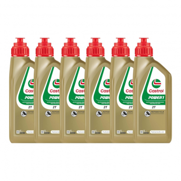 Castrol Power 1 2T 1L ( 6 UNIDADES )