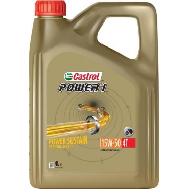 Castrol Power 1 15W50 4T 4L