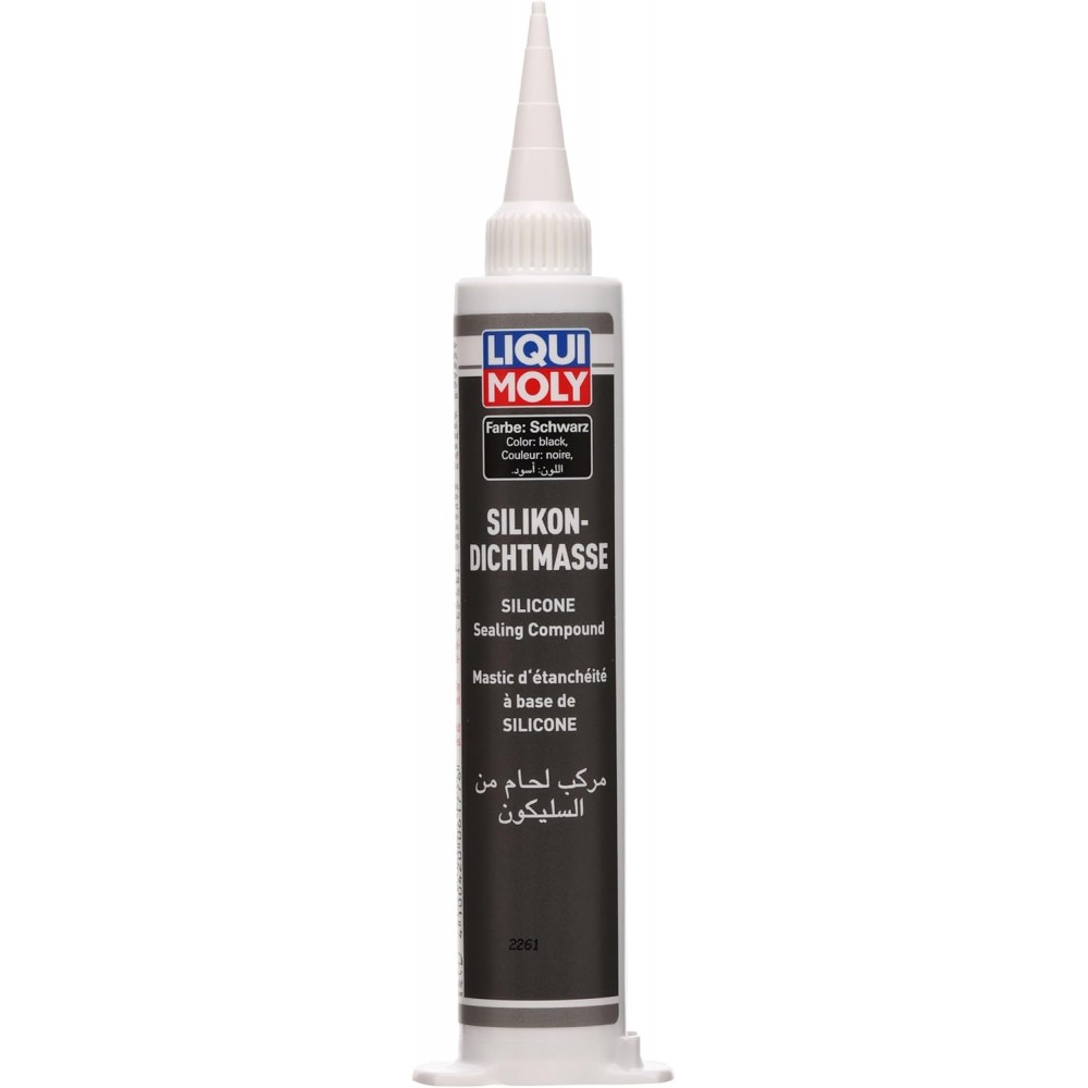LIQUI MOLY 6177 - SILICONA DE JUNTAS NEGRA 80ML