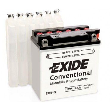 Bateria EB9B Exide 12V 9Ah 100A