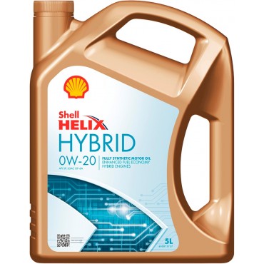 SHELL HELIX HYBRID 0W20 5L