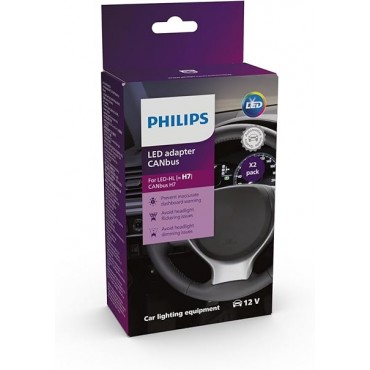 PHILIPS ADAPTADOR CANBUS LED H7 (SET 2) 18952X2