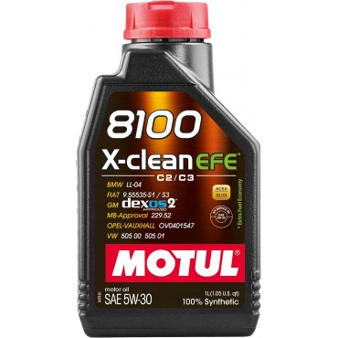 Motul 8100 X-Clean EFE...